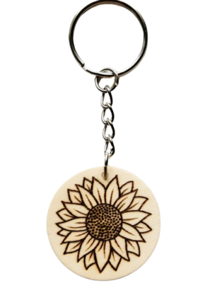 Sun Flower Keychain